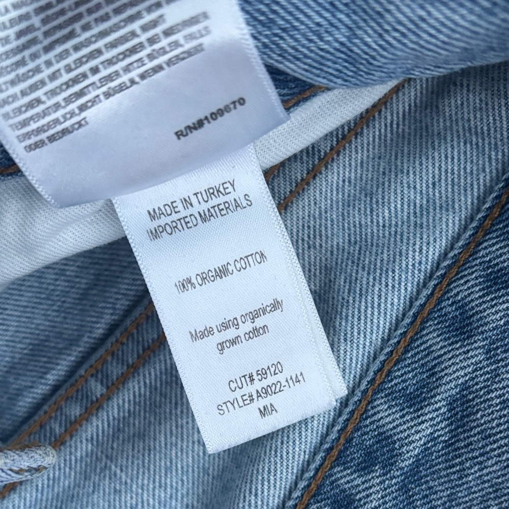 Agolde Mia Straight Leg Jeans - Picture 4 of 8
